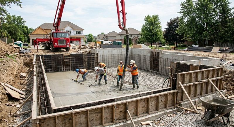 Basement Concrete Installation in West Hartford, CT