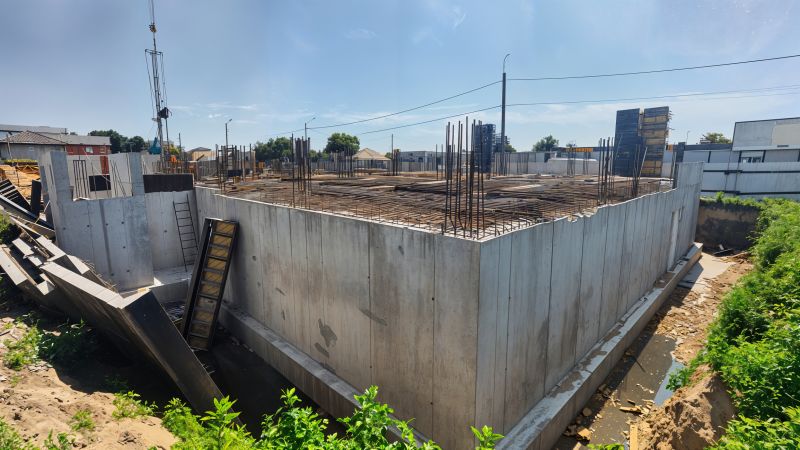Commercial Slab Construction in Cheshire, CT