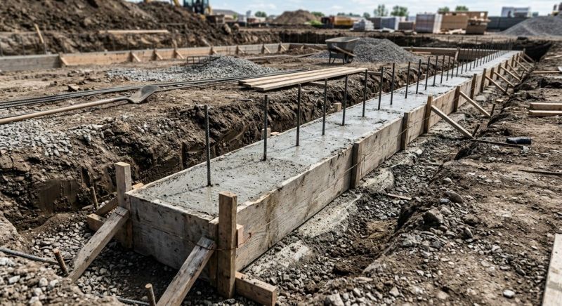 Concrete Foundation Installation in East Hartland, CT