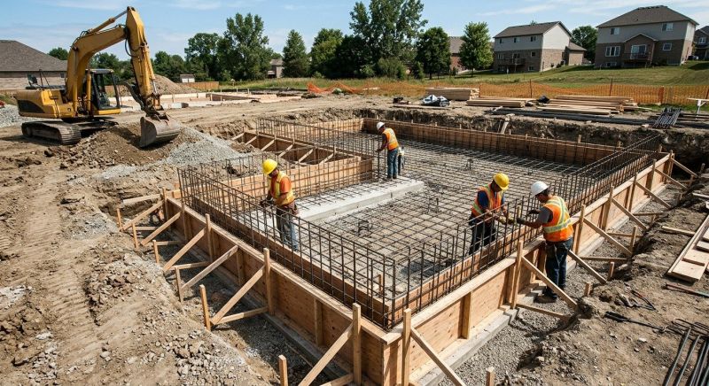 Foundation Construction in Suffield, CT