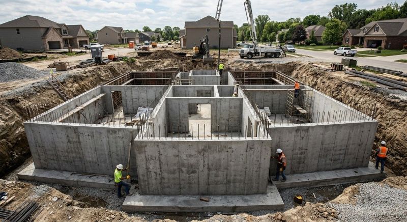 Foundation Construction in Tolland, CT