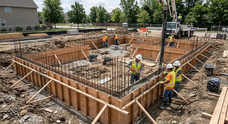 Foundation Construction in Weatogue, CT