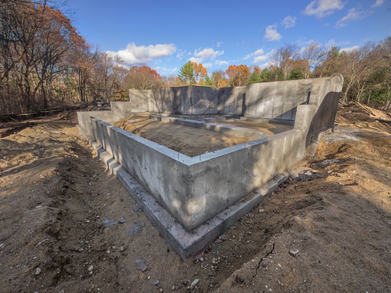 Foundation Wall Installation in West Hartford, CT