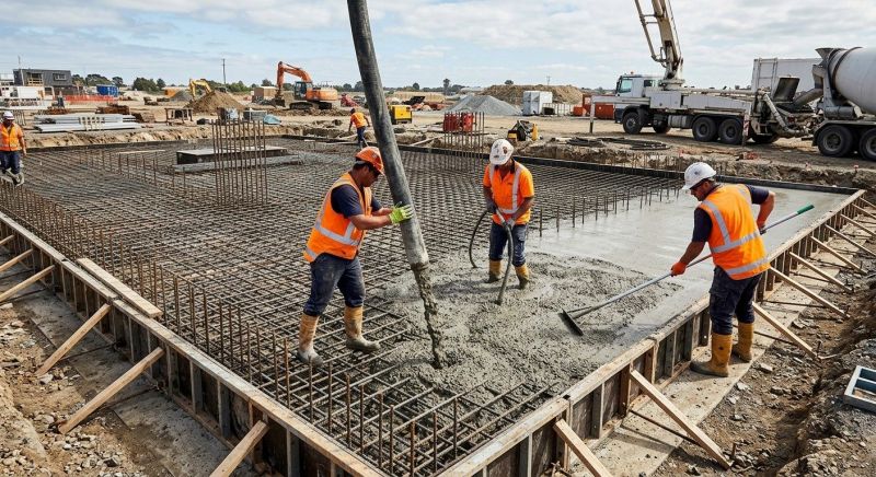 Foundation Wall Pouring in East Granby, CT
