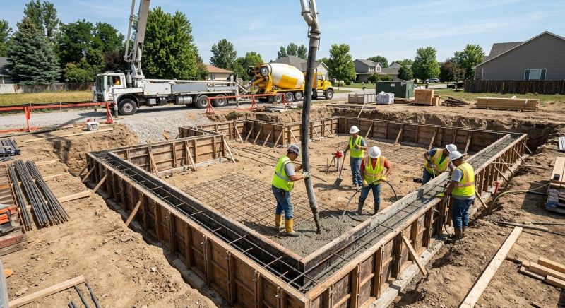 Home Foundation Installation in Simsbury, CT
