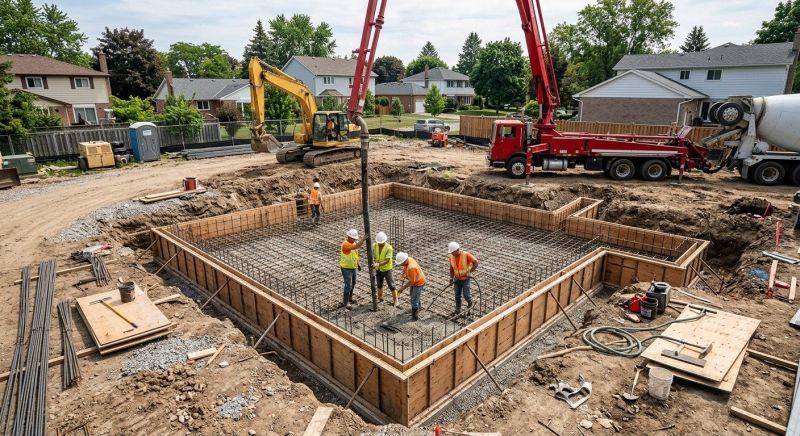 Home Foundation Installation in Windsor, CT